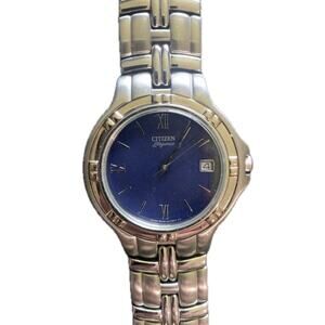 Citizen Elegance Men’s Stainless Steel Watch 5510-H27112, 7 Inch, New Battery